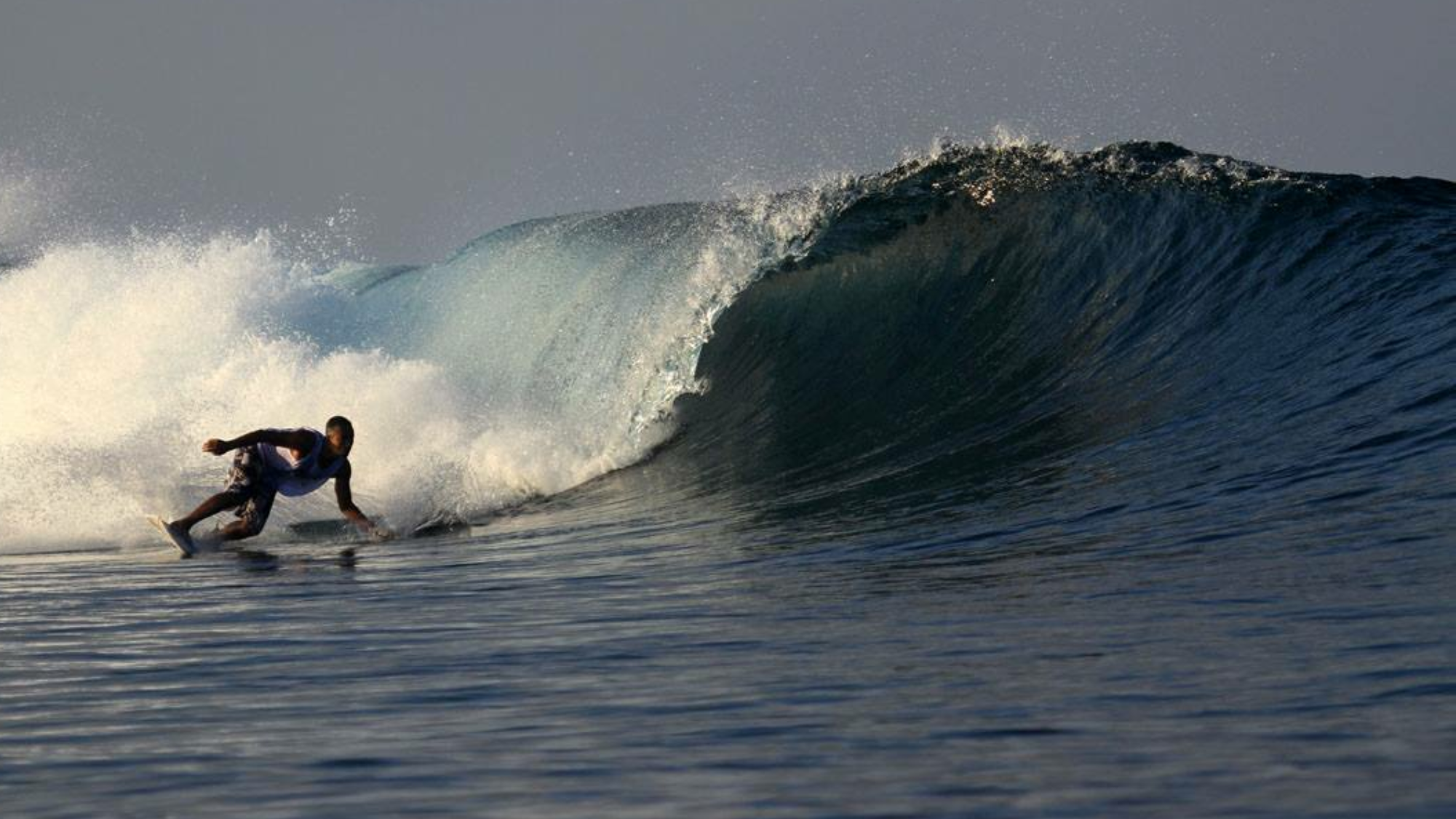 surfing in sanur